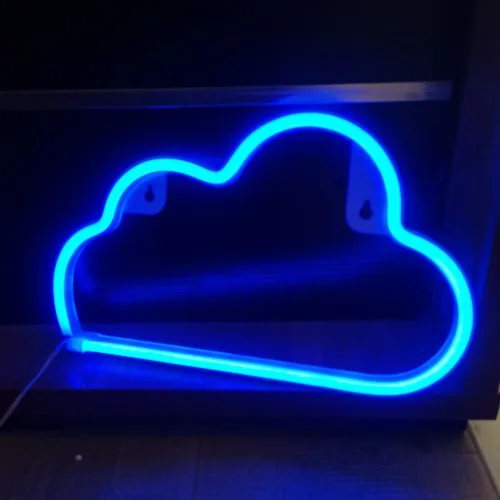 Wolk blauw