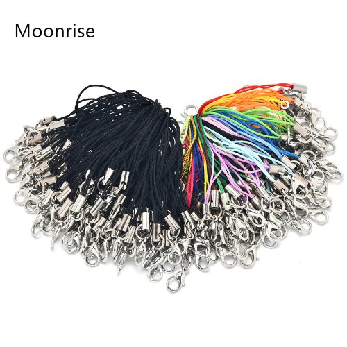 Image de 50 Sangles Noires pour Bijoux - Kit Créatif Complet