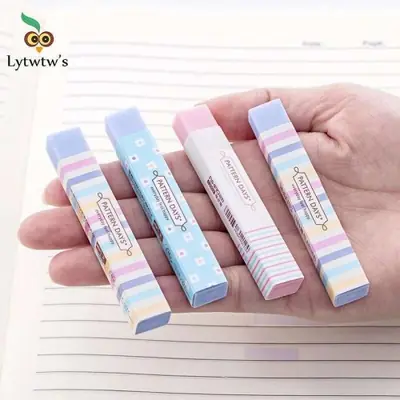 Image de Gomme Kawaii Rayée Bonbon - Douce & Mignonne