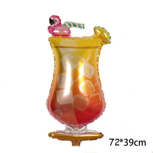 Flamingo wein Glas