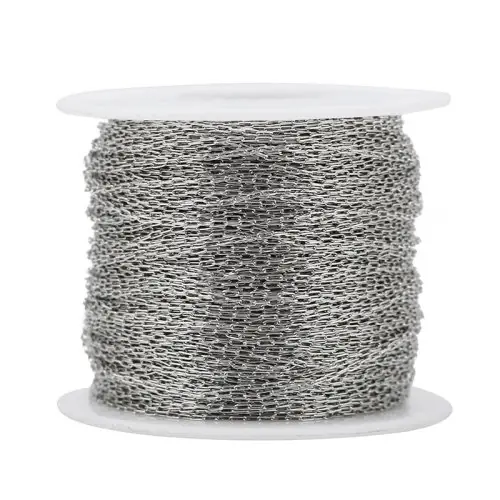 Image de Chaîne de Perles Dorées - 2m - Pour Bijoux DIY