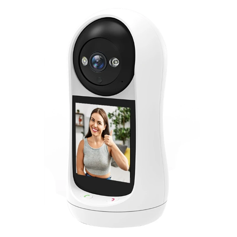 Zdjęcie Wideozwoje Xiaohuang, kamera CCTV, domowa bezprzewodowa mini kamera bezpieczeństwa WIFI, karta pamięci, noktowizor na podczerwień, śledzenie mobilne.