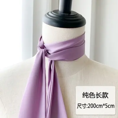 Image de Foulard de Soie Élégant 5x200cm