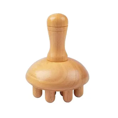 Image de Massage en Bois : Soulagement Musculaire Naturel