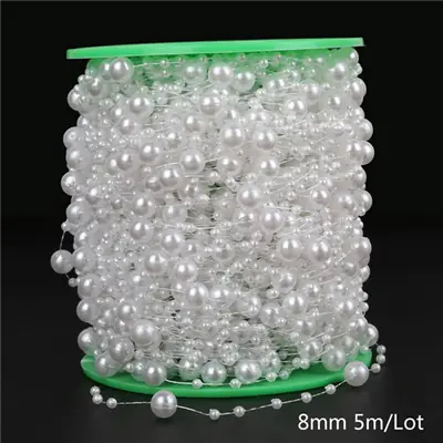 Image de Guirlande de Perles Ivoire - Décoration Mariage & Fêtes