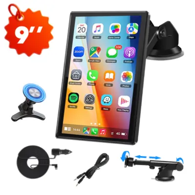 Image de Écran tactile universel 7-9 pouces pour voiture - CarPlay & Android Auto