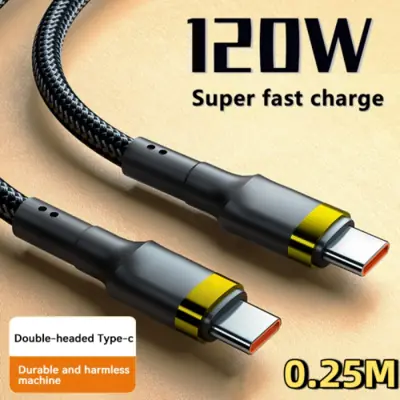 Image de Chargeur Rapide USB-C 120W - Super Vitesse & Haute Qualité