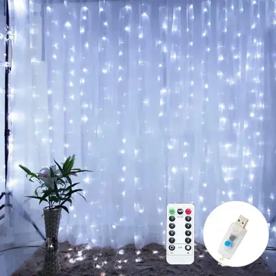 Image de Guirlande LED Féerique Noël - Décoration Lumineuse pour Chambre