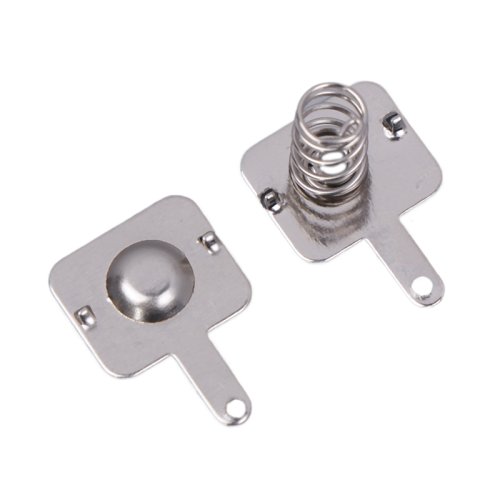 Image of 20-Piece 18650 Battery Spring Contact Set – Positive and Negative Terminal Pieces for Battery Packs and DIY Projects