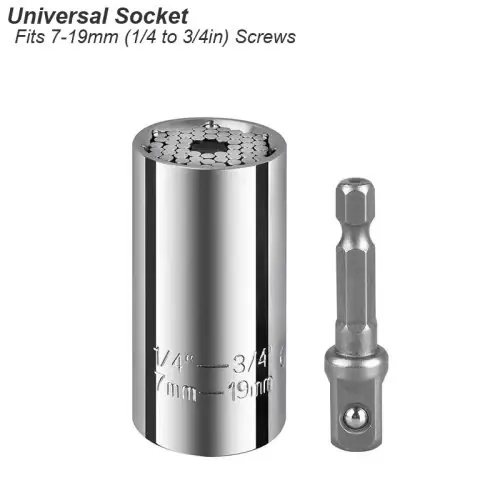 Image de Clé à Douille Universelle 7-19mm - Outil Multi-Fonctions