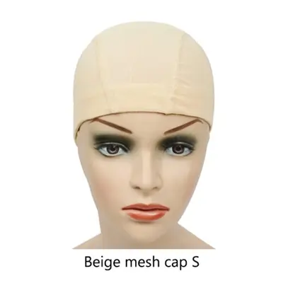 Image de Bonnet Dôme Maille Élastique pour Perruques - Tissage Facile & Respirant