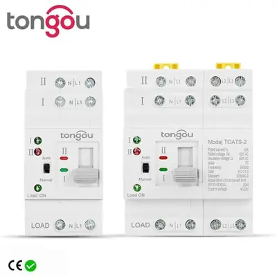 Image de Commutateur ATS 63A - Alimentation Ininterrompue 110V/220V