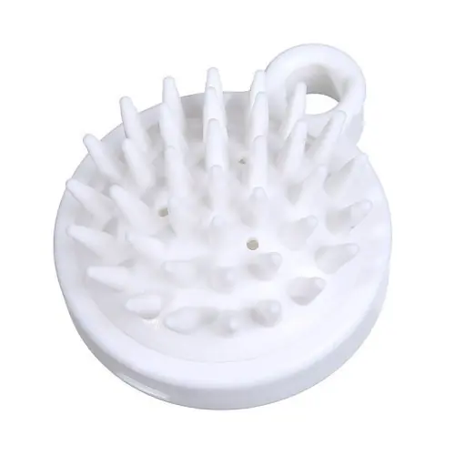 Image de Brosse à Shampoing Silicone - Massage & Nettoyage du Cuir Chevelu