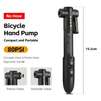 Image de Mini Pompe à Vélo Portable 100 PSI - Aluminium léger
