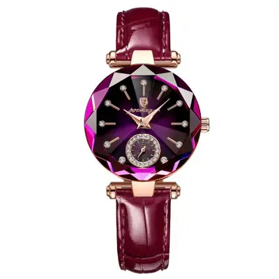 Image de Montre Élégante Femme - Acier Inoxydable & Quartz