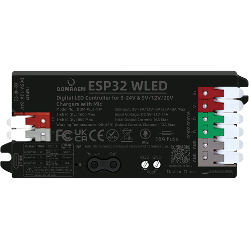 PD ESP32 micrófono negro