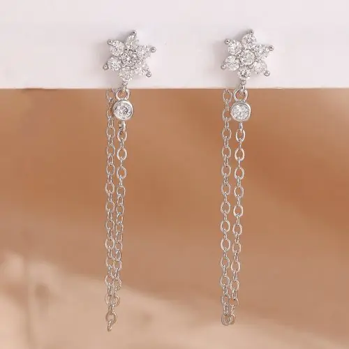 Silber-weiß-2PCS