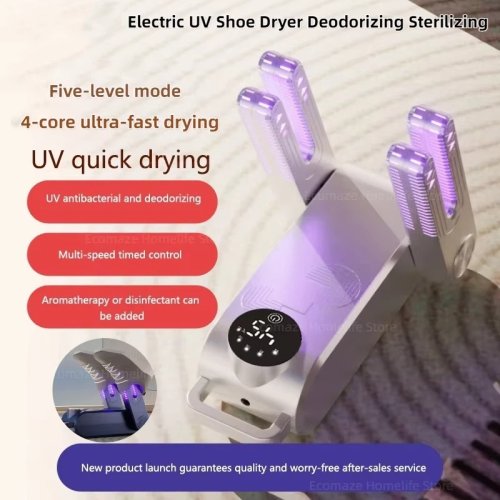 Afbeelding van UV Schoendroger met Verwarming & Geurverfrisser