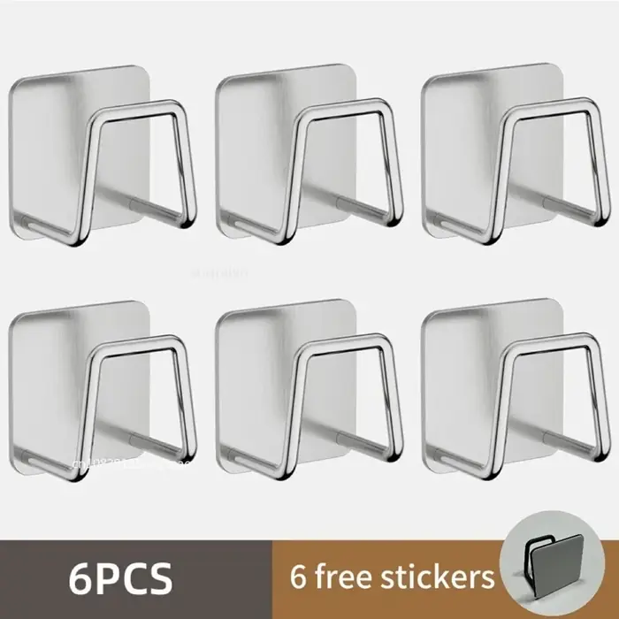 6PCS-plata