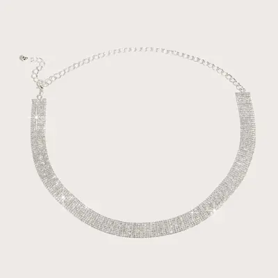Image de Ceinture Strass Large Élégante pour Femmes