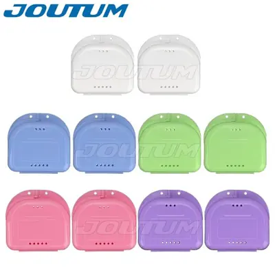 Image de Boîte de Protection pour Prothèses Dentaires - 10 Pièces
