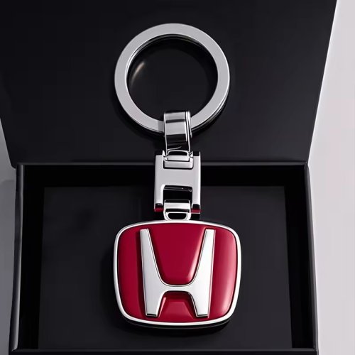 Imagen de Llavero de Metal con Logo Honda – Accesorio Oficial para Tu Coche