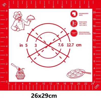 Image de Tapis de Cuisson Silicone Antiadhésif