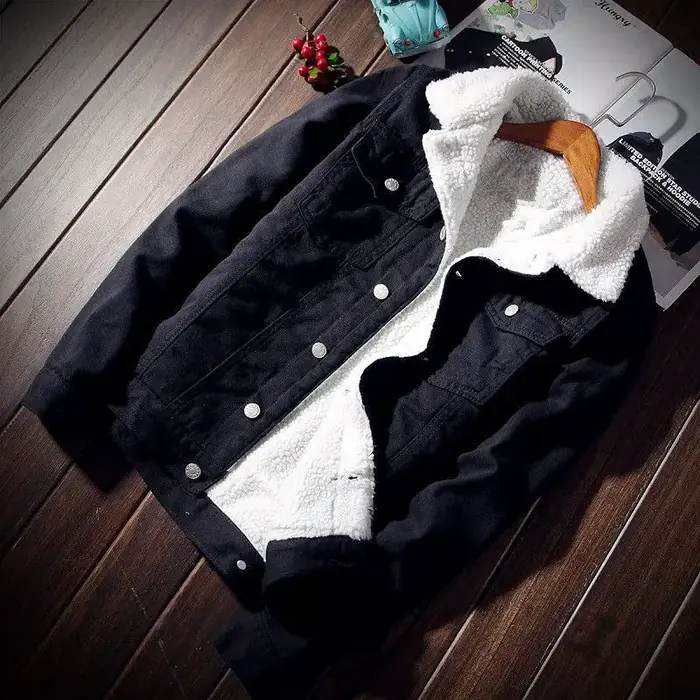 Noir veste