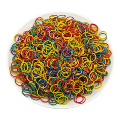 Image de Élastiques pour Chiens - Lot de 1000 Pièces Colorés