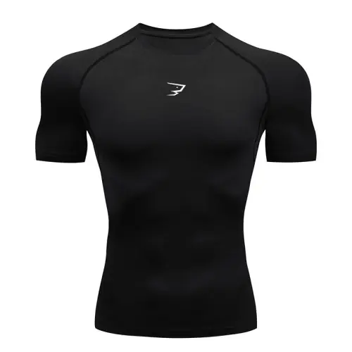 Image de T-Shirt de Compression Homme - Performance Sportive