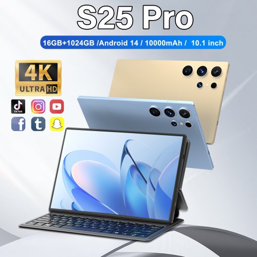 Image de Tablette S25 Pro 10.1'' - Ultra Performante & Puissante