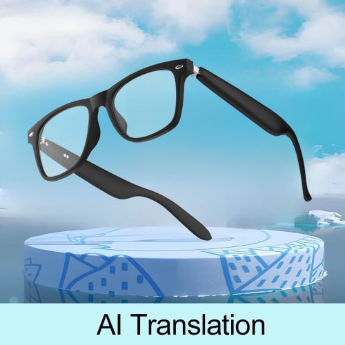 Image de Lunettes Intelligentes AI avec Traduction en Temps Réel