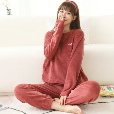 Image de Pyjama Rembourré Doux & Chaud pour Femmes