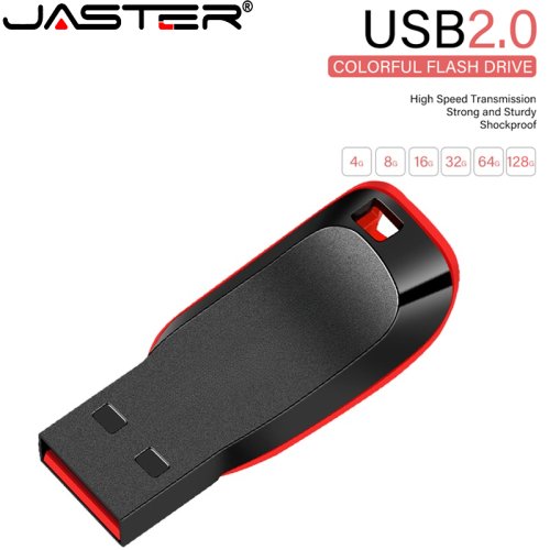 Imagen de Unidad USB Creativa con Diseño de Bolígrafo - Memoria Flash de 4GB a 128GB en Color Negro, Ideal para TV, Audio y Portátiles