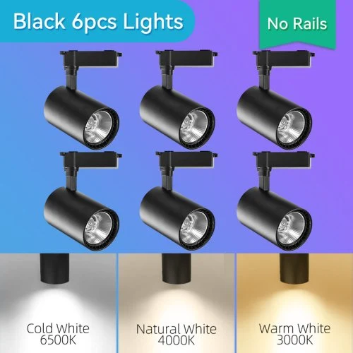 Only 6PCS Black