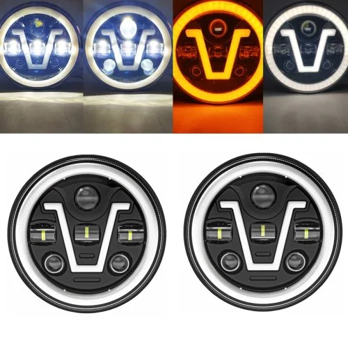 60w Halo light Black