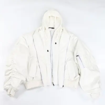Image de Blouson en Cuir Homme - Style Européen avec Capuche