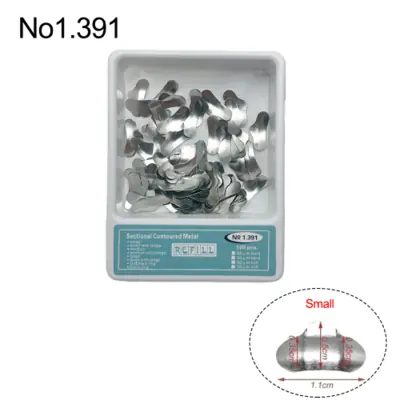 Image de Kit Matrices Dentaires 100 Pièces - Formation Orthodontie