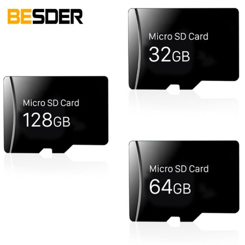 Imagen de Tarjeta Micro SD de 32GB, 64GB y 128GB Clase 10 - Alta Velocidad para Cámaras de Seguridad IP, Cámara WiFi y Dispositivos de Grabación