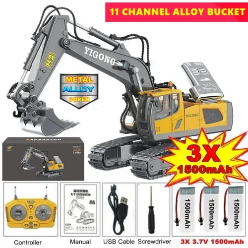 Excavator 3Battery