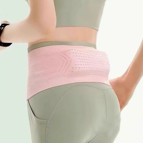 Bild von Unsichtbarer elastischer Laufgürtel mit Hydratationstasche – Komfortabler Taille-Gürtel für Männer und Frauen zum Laufen, Fitness, Gym und Marathon