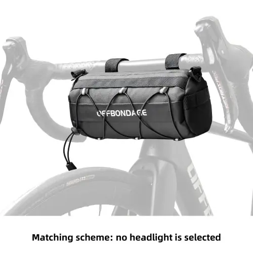 Image de Sac de Tube Avant Étanche pour Vélo - Grand Volume & Portable