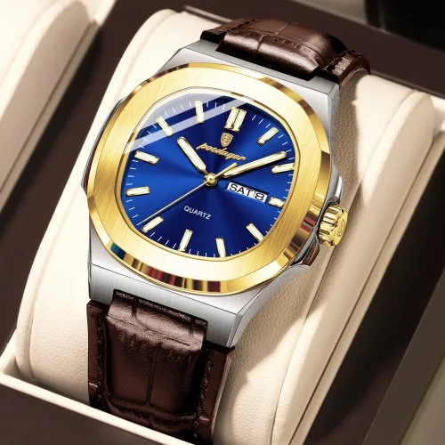 853 gold blau