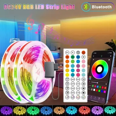 Image de Ruban LED RGB 10/20/30m - Éclairage Musical & Déco