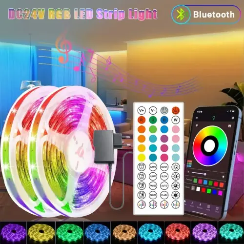 Image de Ruban LED RGB 10/20/30m - Éclairage Musical & Déco