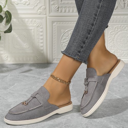 Zdjęcie Nowe damskie trampki płaskie na co dzień – eleganckie, wygodne slip-on buty w rozmiarze do 42, idealne na spacer i codzienne użytkowanie