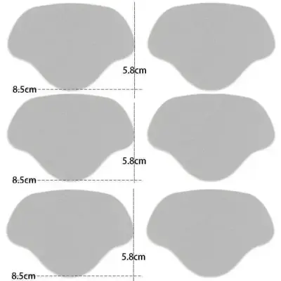 Image de Patchs Réparateurs Auto-Adhésifs pour Chaussures - 6 Pièces