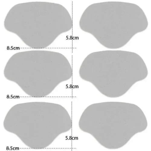 6Pcs-grey