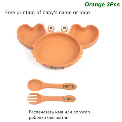 Pomarańczowy krab 3pcs