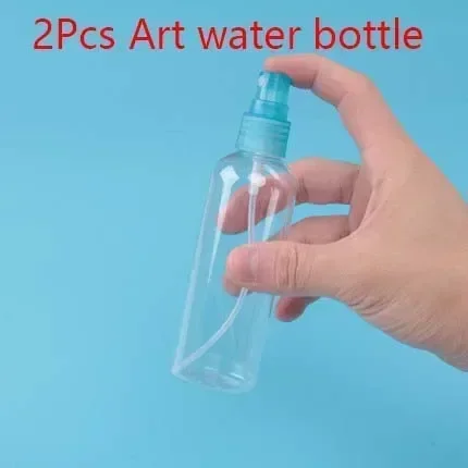 Immagine di 1 pz vassoio di vernice artista tavolozza di pigmenti ad acquerello plastica a forma di fiore di prugna pittura per bambini